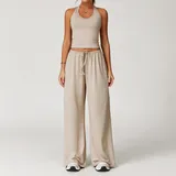 YS3058-4 · Linen Linen Women's Brushed Strappy Workout Set