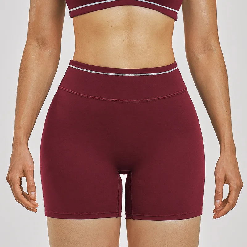 Women's Yoga Color Block Yoga Shorts