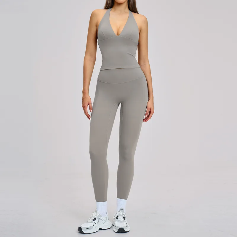 Women's Sports Bra Shorts Set