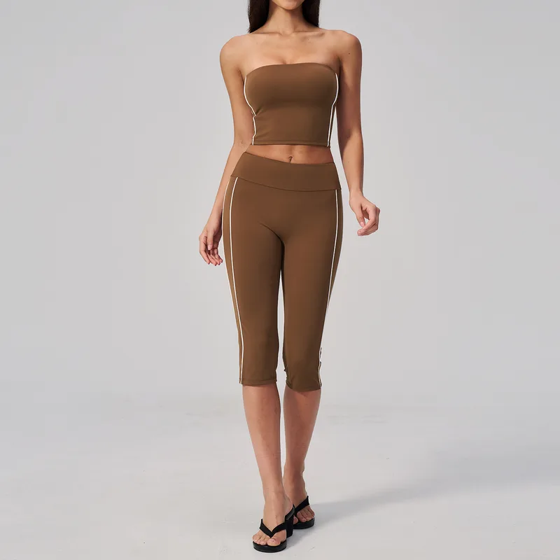 Women's Color Block Stylish Yoga Set