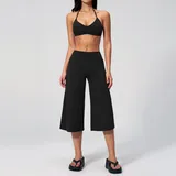 YS5555-2 · Jet Black Jet Black Women's Hooded Stylish Yoga Set