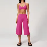 Millennial Pink Women's Hooded Stylish Yoga Set