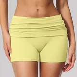 YS5558-1 · Goose Yellow Goose Yellow Quick Dry Women's Yoga Set 3 Piece Fitted