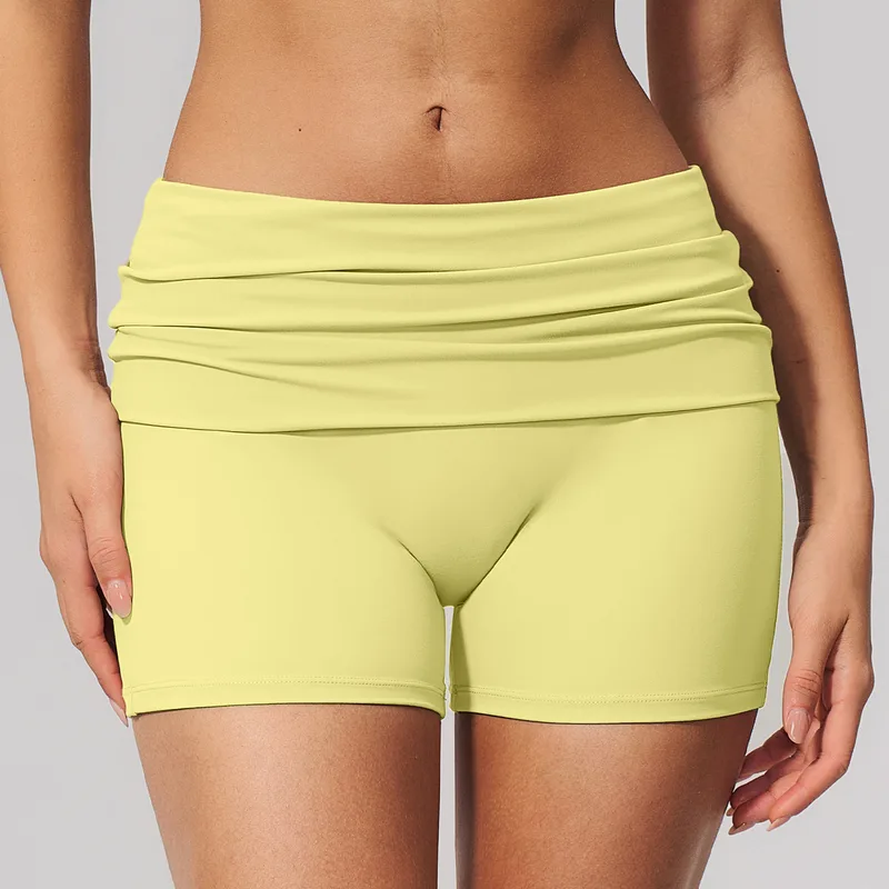 Women's Quick Dry Scrunch Workout Shorts