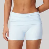 Azure Blue Quick Dry Women's Yoga Set 3 Piece Fitted
