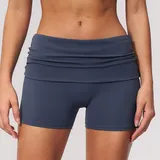 Navy Blue Quick Dry Women's Yoga Set 3 Piece Fitted