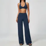 Badge Blue Women's Stretch Stylish Workout Set