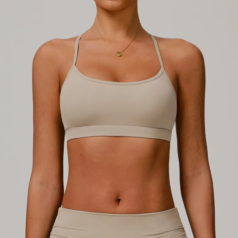 Women's Bare Feel Strappy Workout Bra