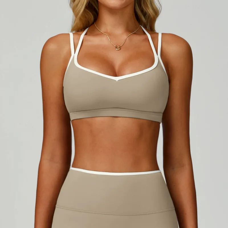 Women's Cross Back Running Sports Bra